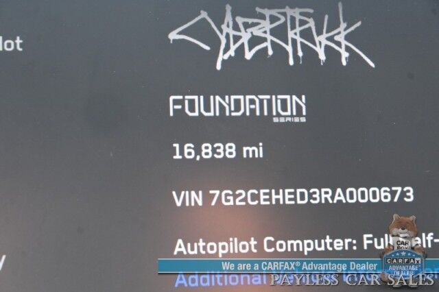 2024 Tesla Cybertruck Foundation Series / AWD / 600 HP / Full Self Driving Included / Heated & Cooled Leather Seats / Heated Steering Wheel / Navigation / Adaptive Air Suspension / 324 Mile Range / Tow Pkg / 1-Owner Anchorage AK 2024 Tesla Cybertruck Foundation Series / AWD / 600 HP / Full Self Driving Included / Heated & Cooled Leather Seats / Heated Steering Wheel / Navigation / Adaptive Air Suspension / 324 Mile Range / Tow Pkg / 1-Owner Anchorage AK