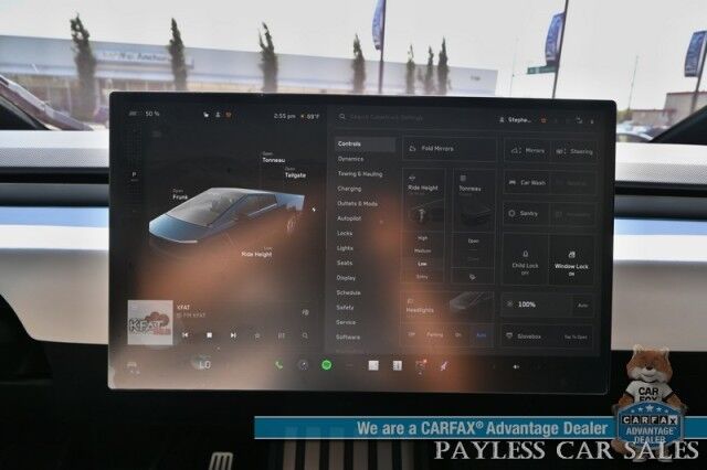 2024 Tesla Cybertruck Foundation Series / AWD / 600 HP / Full Self Driving Included / Heated & Cooled Leather Seats / Heated Steering Wheel / Navigation / Adaptive Air Suspension / 324 Mile Range / Tow Pkg / 1-Owner Anchorage AK 2024 Tesla Cybertruck Foundation Series / AWD / 600 HP / Full Self Driving Included / Heated & Cooled Leather Seats / Heated Steering Wheel / Navigation / Adaptive Air Suspension / 324 Mile Range / Tow Pkg / 1-Owner Anchorage AK