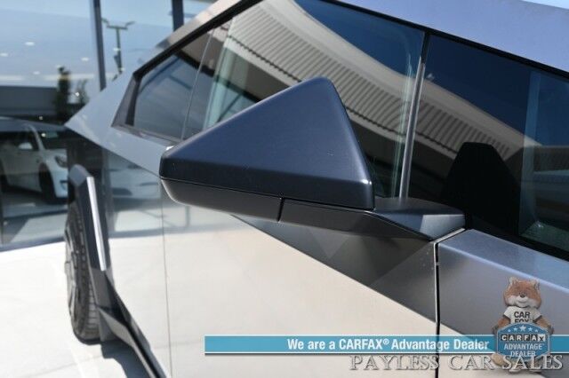 2024 Tesla Cybertruck Foundation Series / AWD / 600 HP / Full Self Driving Included / Heated & Cooled Leather Seats / Heated Steering Wheel / Navigation / Adaptive Air Suspension / 324 Mile Range / Tow Pkg / 1-Owner Anchorage AK 2024 Tesla Cybertruck Foundation Series / AWD / 600 HP / Full Self Driving Included / Heated & Cooled Leather Seats / Heated Steering Wheel / Navigation / Adaptive Air Suspension / 324 Mile Range / Tow Pkg / 1-Owner Anchorage AK