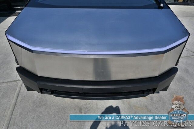 2024 Tesla Cybertruck Foundation Series / AWD / 600 HP / Full Self Driving Included / Heated & Cooled Leather Seats / Heated Steering Wheel / Navigation / Adaptive Air Suspension / 324 Mile Range / Tow Pkg / 1-Owner Anchorage AK 2024 Tesla Cybertruck Foundation Series / AWD / 600 HP / Full Self Driving Included / Heated & Cooled Leather Seats / Heated Steering Wheel / Navigation / Adaptive Air Suspension / 324 Mile Range / Tow Pkg / 1-Owner Anchorage AK