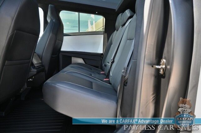 2024 Tesla Cybertruck Foundation Series / AWD / 600 HP / Full Self Driving Included / Heated & Cooled Leather Seats / Heated Steering Wheel / Navigation / Adaptive Air Suspension / 324 Mile Range / Tow Pkg / 1-Owner Anchorage AK 2024 Tesla Cybertruck Foundation Series / AWD / 600 HP / Full Self Driving Included / Heated & Cooled Leather Seats / Heated Steering Wheel / Navigation / Adaptive Air Suspension / 324 Mile Range / Tow Pkg / 1-Owner Anchorage AK