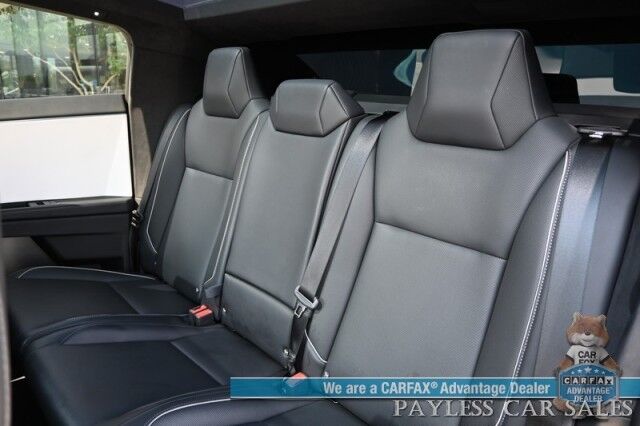 2024 Tesla Cybertruck Foundation Series / AWD / 600 HP / Full Self Driving Included / Heated & Cooled Leather Seats / Heated Steering Wheel / Navigation / Adaptive Air Suspension / 324 Mile Range / Tow Pkg / 1-Owner Anchorage AK 2024 Tesla Cybertruck Foundation Series / AWD / 600 HP / Full Self Driving Included / Heated & Cooled Leather Seats / Heated Steering Wheel / Navigation / Adaptive Air Suspension / 324 Mile Range / Tow Pkg / 1-Owner Anchorage AK