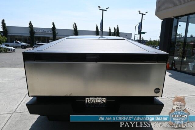 2024 Tesla Cybertruck Foundation Series / AWD / 600 HP / Full Self Driving Included / Heated & Cooled Leather Seats / Heated Steering Wheel / Navigation / Adaptive Air Suspension / 324 Mile Range / Tow Pkg / 1-Owner Anchorage AK 2024 Tesla Cybertruck Foundation Series / AWD / 600 HP / Full Self Driving Included / Heated & Cooled Leather Seats / Heated Steering Wheel / Navigation / Adaptive Air Suspension / 324 Mile Range / Tow Pkg / 1-Owner Anchorage AK