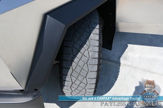 2024 Tesla Cybertruck Foundation Series / AWD / 600 HP / Full Self Driving Included / Heated & Cooled Leather Seats / Heated Steering Wheel / Navigation / Adaptive Air Suspension / 324 Mile Range / Tow Pkg / 1-Owner Anchorage AK 2024 Tesla Cybertruck Foundation Series / AWD / 600 HP / Full Self Driving Included / Heated & Cooled Leather Seats / Heated Steering Wheel / Navigation / Adaptive Air Suspension / 324 Mile Range / Tow Pkg / 1-Owner Anchorage AK