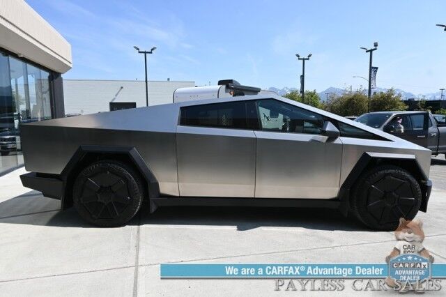 2024 Tesla Cybertruck Foundation Series / AWD / 600 HP / Full Self Driving Included / Heated & Cooled Leather Seats / Heated Steering Wheel / Navigation / Adaptive Air Suspension / 324 Mile Range / Tow Pkg / 1-Owner Anchorage AK 2024 Tesla Cybertruck Foundation Series / AWD / 600 HP / Full Self Driving Included / Heated & Cooled Leather Seats / Heated Steering Wheel / Navigation / Adaptive Air Suspension / 324 Mile Range / Tow Pkg / 1-Owner Anchorage AK