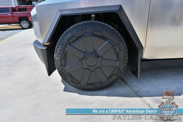 2024 Tesla Cybertruck Foundation Series / AWD / 600 HP / Full Self Driving Included / Heated & Cooled Leather Seats / Heated Steering Wheel / Navigation / Adaptive Air Suspension / 324 Mile Range / Tow Pkg / 1-Owner Anchorage AK 2024 Tesla Cybertruck Foundation Series / AWD / 600 HP / Full Self Driving Included / Heated & Cooled Leather Seats / Heated Steering Wheel / Navigation / Adaptive Air Suspension / 324 Mile Range / Tow Pkg / 1-Owner Anchorage AK