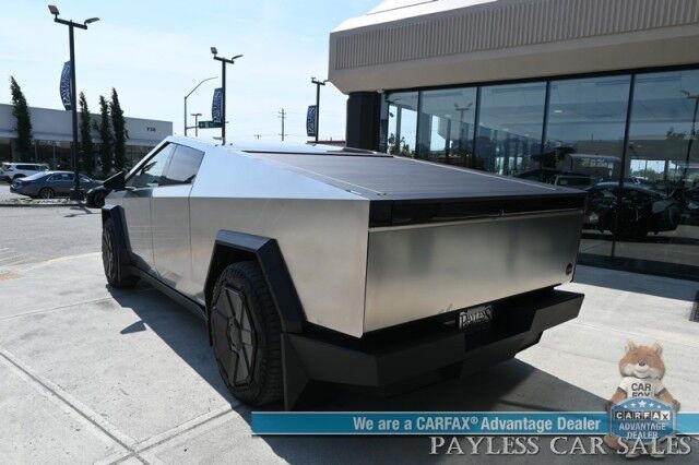 2024 Tesla Cybertruck Foundation Series / AWD / 600 HP / Full Self Driving Included / Heated & Cooled Leather Seats / Heated Steering Wheel / Navigation / Adaptive Air Suspension / 324 Mile Range / Tow Pkg / 1-Owner Anchorage AK 2024 Tesla Cybertruck Foundation Series / AWD / 600 HP / Full Self Driving Included / Heated & Cooled Leather Seats / Heated Steering Wheel / Navigation / Adaptive Air Suspension / 324 Mile Range / Tow Pkg / 1-Owner Anchorage AK