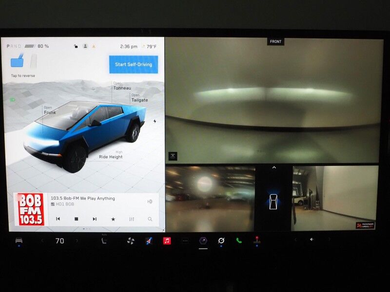 2024 Tesla Cybertruck Foundation Series AWD *FULL SELF-DRIVING ENABLED, AUTOPILOT, NAVIGATION, SAFETY ALERTS, ADAPTIVE CRUISE, SURROUND VIEW CAMERAS, PANORAMA GLASS ROOF, CLIMATE SEATS, HEATED STEERING, 20 INCH WHEELS, WIRELESS CHARGING Round Rock TX