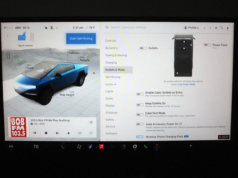 2024 Tesla Cybertruck Foundation Series AWD *FULL SELF-DRIVING ENABLED, AUTOPILOT, NAVIGATION, SAFETY ALERTS, ADAPTIVE CRUISE, SURROUND VIEW CAMERAS, PANORAMA GLASS ROOF, CLIMATE SEATS, HEATED STEERING, 20 INCH WHEELS, WIRELESS CHARGING Round Rock TX