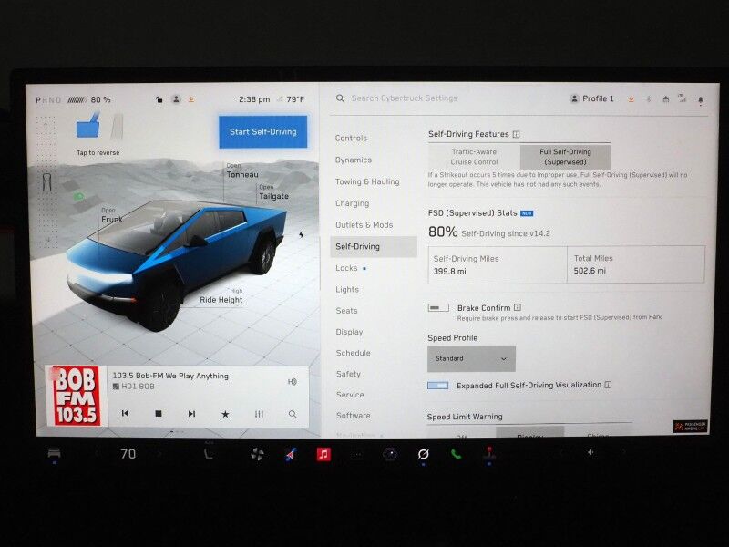 2024 Tesla Cybertruck Foundation Series AWD *FULL SELF-DRIVING ENABLED, AUTOPILOT, NAVIGATION, SAFETY ALERTS, ADAPTIVE CRUISE, SURROUND VIEW CAMERAS, PANORAMA GLASS ROOF, CLIMATE SEATS, HEATED STEERING, 20 INCH WHEELS, WIRELESS CHARGING Round Rock TX