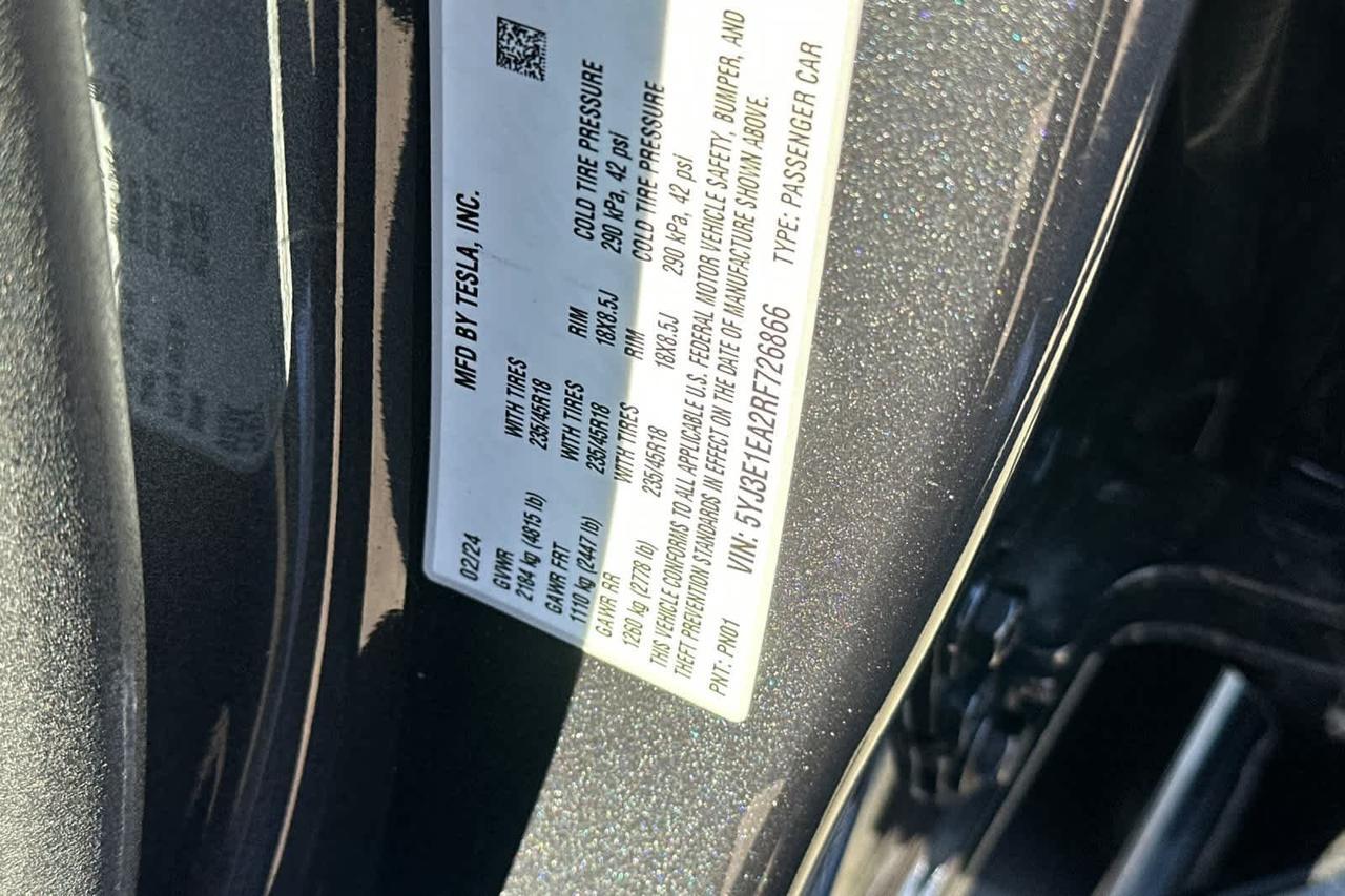 2024 Tesla Model 3 Roseville CA