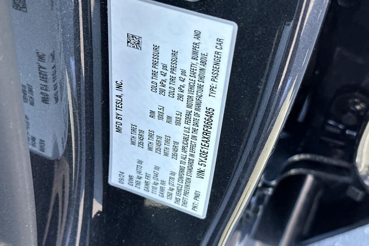 2024 Tesla Model 3 Roseville CA