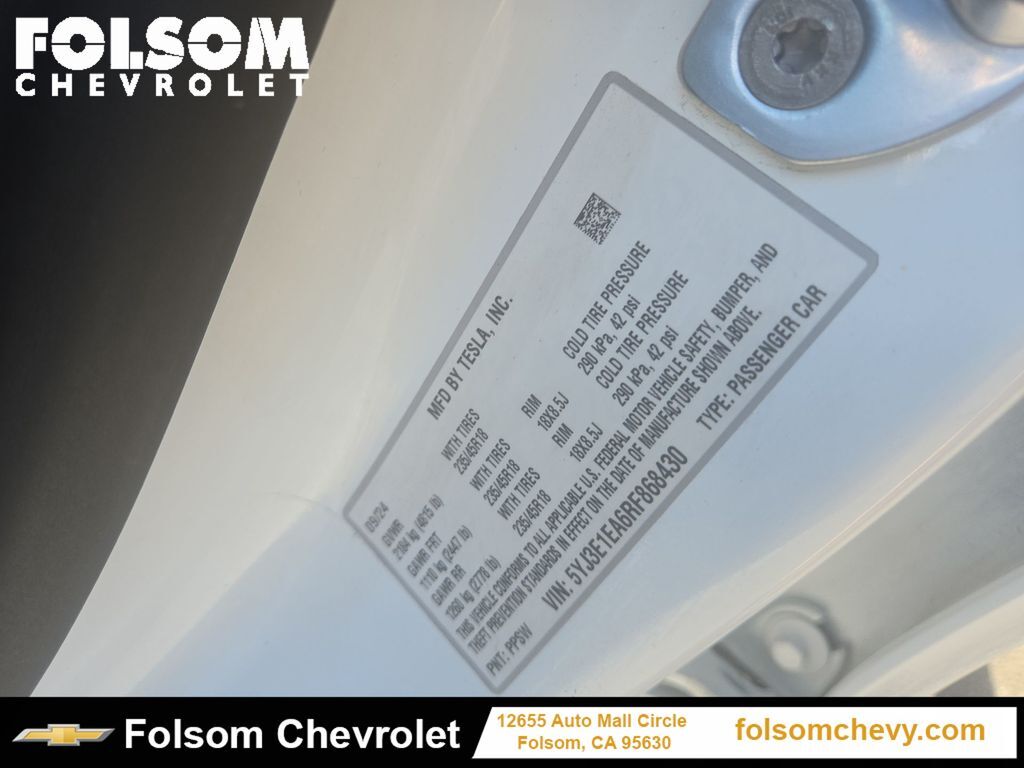 2024 Tesla Model 3 Base Folsom CA