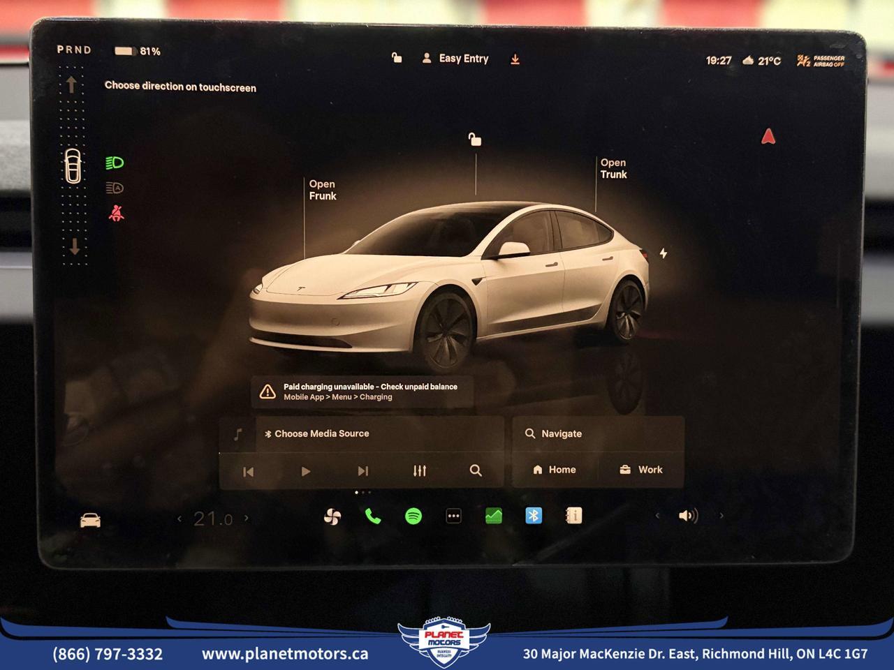 2024 Tesla Model 3 Long Range Richmond Hill ON