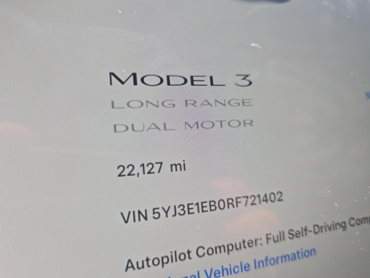 2024 Tesla Model 3 Long Range Fredericksburg VA