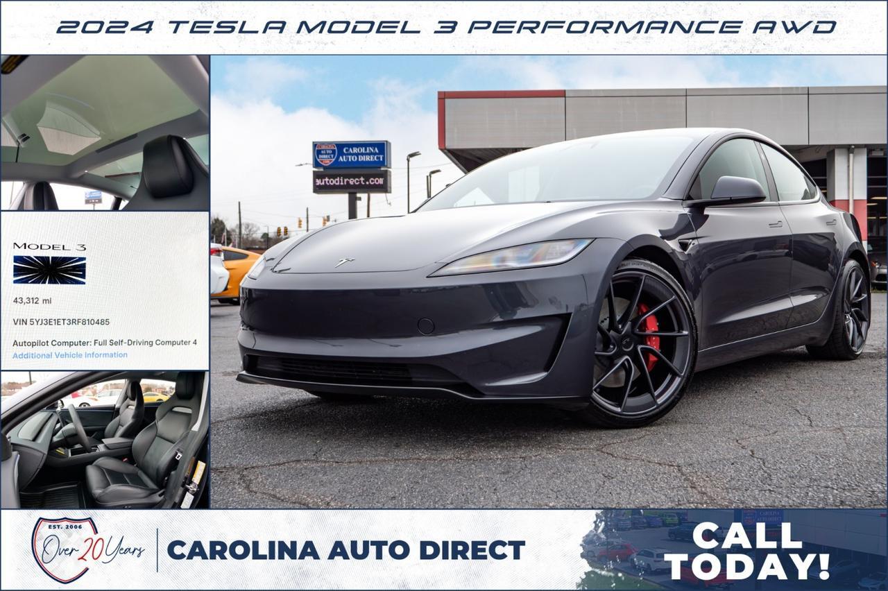 2024 Tesla Model 3 Performance AWD / Track Mode / Cooled Seats!