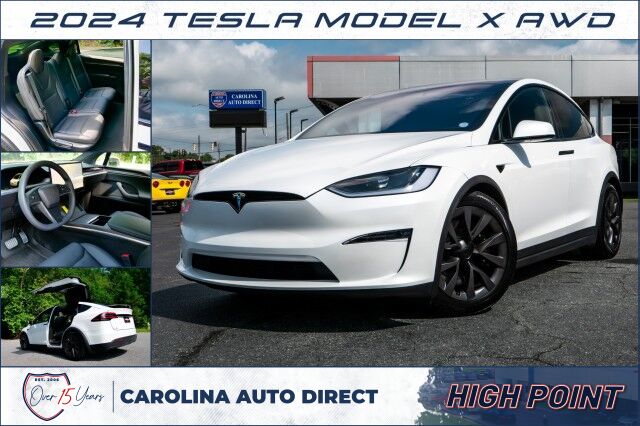 2024 Tesla Model X AWD / Vented Seats / Falcon Doors / Autopilot! High Point NC