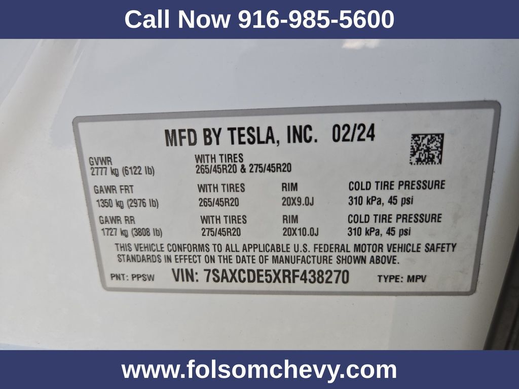 2024 Tesla Model X Base Folsom CA