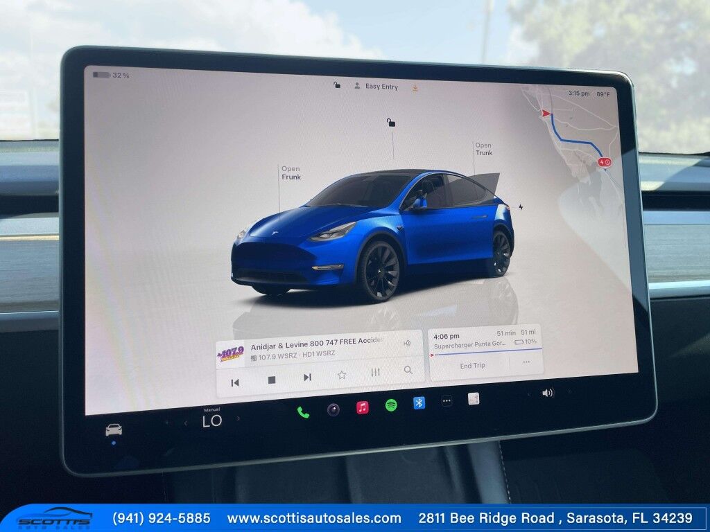 2024 Tesla Model Y LONG RANGE~THRID ROW SEATS~1 OWNER, CLEAN CARFAX~ONLINE FINANCE Sarasota FL