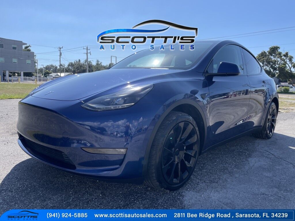 2024 Tesla Model Y LONG RANGE~THRID ROW SEATS~1 OWNER, CLEAN CARFAX~ONLINE FINANCE Sarasota FL