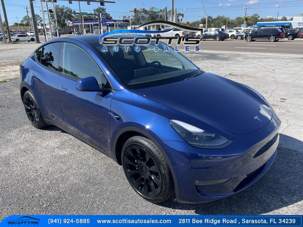 2024 Tesla Model Y LONG RANGE~THRID ROW SEATS~1 OWNER, CLEAN CARFAX~ONLINE FINANCE Sarasota FL