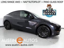 2024_Tesla_Model Y Long Range AWD_*AUTOPILOT, NAVIGATION, SAFETY ALERTS, ADAPTIVE CRUISE, SURROUND VIEW CAMERAS, PANORAMA GLASS ROOF, HEATED SEATS/STEERING WHEEL, 19 INCH WHEELS, BLUETOOTH, WIRELESS CHARGING_ Round Rock TX