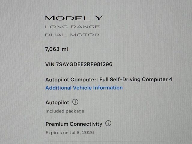 2024 Tesla Model Y Long Range AWD *AUTOPILOT, NAVIGATION, SAFETY ALERTS, ADAPTIVE CRUISE, SURROUND VIEW CAMERAS, PANORAMA GLASS ROOF, HEATED SEATS/STEERING WHEEL, WIRELESS CHARGING Round Rock TX