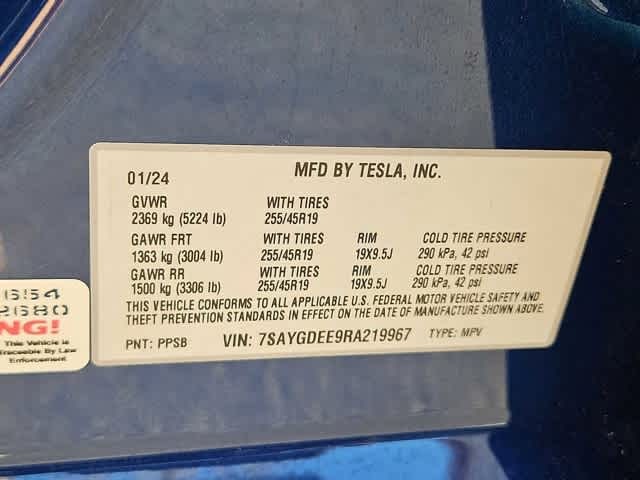 2024 Tesla Model Y Long Range Irving TX