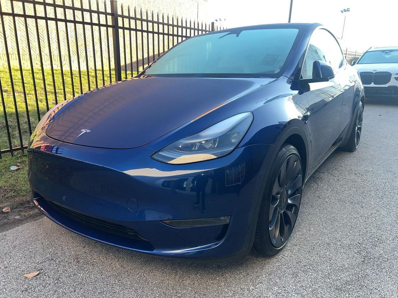 Used 2024 Tesla Model Y Performance with VIN 7SAYGDEFXRA304762 for sale in Indianapolis, IN