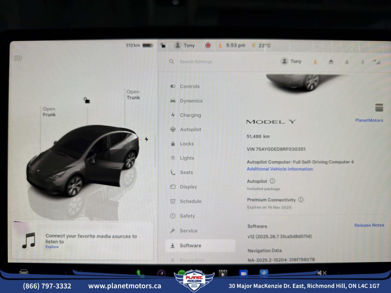 2024 Tesla Model Y RWD Richmond Hill ON