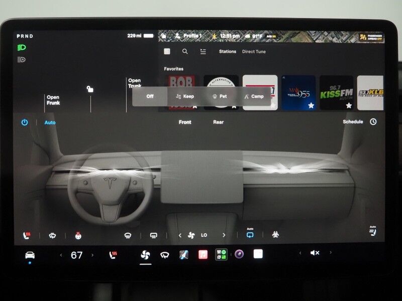 2024 Tesla Model Y RWD *TRAFFIC AWARE CRUISE CONTROL, NAVIGATION, SAFETY ALERTS, SURROUND VIEW CAMERAS, PANORAMA GLASS ROOF, HEATED SEATS/STEERING WHEEL, WIRELESS CHARGING Round Rock TX