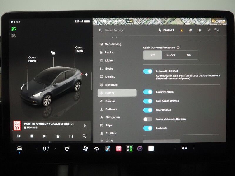 2024 Tesla Model Y RWD *TRAFFIC AWARE CRUISE CONTROL, NAVIGATION, SAFETY ALERTS, SURROUND VIEW CAMERAS, PANORAMA GLASS ROOF, HEATED SEATS/STEERING WHEEL, WIRELESS CHARGING Round Rock TX
