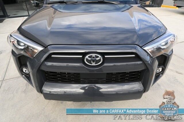 2024 Toyota 4Runner SR5 / 4X4 / Power Driver's Seat / Adaptive Cruise Control / Lane Departure & Blind Spot / 3rd Row / Seats 7 / Apple CarPlay & Android Auto / Back Up Camera / Keyless Entry & Start / Tow Pkg / Block Heater / 1-Owner Anchorage AK