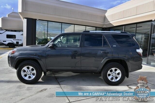 2024 Toyota 4Runner SR5 / 4X4 / Power Driver's Seat / Adaptive Cruise Control / Lane Departure & Blind Spot / 3rd Row / Seats 7 / Apple CarPlay & Android Auto / Back Up Camera / Keyless Entry & Start / Tow Pkg / Block Heater / 1-Owner Anchorage AK