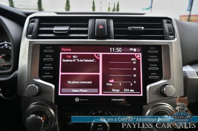 2024 Toyota 4Runner SR5 / 4X4 / Power Driver's Seat / Adaptive Cruise Control / Lane Departure & Blind Spot / 3rd Row / Seats 7 / Apple CarPlay & Android Auto / Back Up Camera / Keyless Entry & Start / Tow Pkg / Block Heater / 1-Owner Anchorage AK