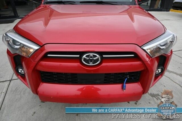 2024 Toyota 4Runner SR5 / 4X4 / Power Driver's Seat / Adaptive Cruise Control / Lane Departure & Blind Spot / 3rd Row / Seats 7 / Apple CarPlay & Android Auto / Back Up Camera / Keyless Entry & Start / Tow Pkg / Block Heater / 1-Owner Anchorage AK