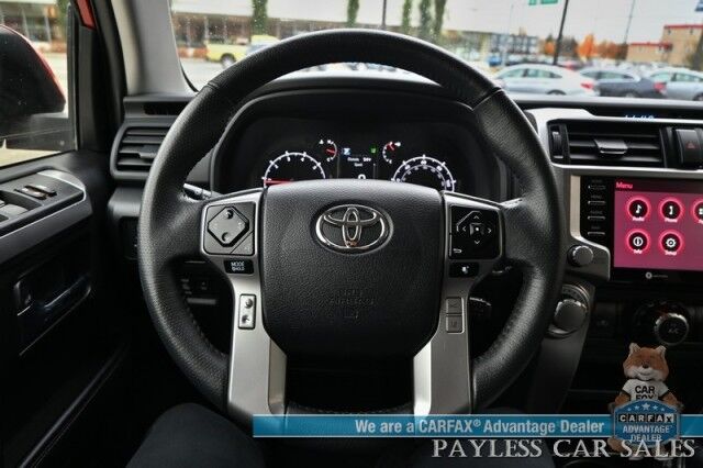 2024 Toyota 4Runner SR5 / 4X4 / Power Driver's Seat / Adaptive Cruise Control / Lane Departure & Blind Spot / 3rd Row / Seats 7 / Apple CarPlay & Android Auto / Back Up Camera / Keyless Entry & Start / Tow Pkg / Block Heater / 1-Owner Anchorage AK