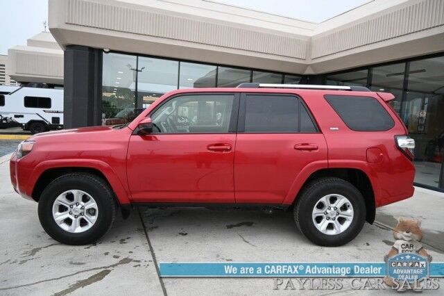 2024 Toyota 4Runner SR5 / 4X4 / Power Driver's Seat / Adaptive Cruise Control / Lane Departure & Blind Spot / 3rd Row / Seats 7 / Apple CarPlay & Android Auto / Back Up Camera / Keyless Entry & Start / Tow Pkg / Block Heater / 1-Owner Anchorage AK