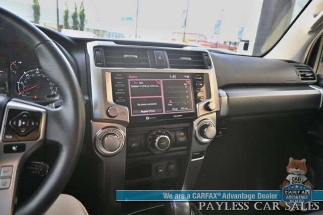 2024 Toyota 4Runner SR5 / 4X4 / Power Driver's Seat / Adaptive Cruise Control / Lane Departure & Blind Spot / 3rd Row / Seats 7 / Apple CarPlay & Android Auto / Back Up Camera / Keyless Entry & Start / Tow Pkg / Block Heater / 1-Owner Anchorage AK