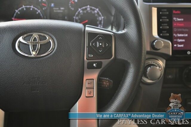 2024 Toyota 4Runner SR5 / 4X4 / Power Driver's Seat / Adaptive Cruise Control / Lane Departure & Blind Spot / 3rd Row / Seats 7 / Apple CarPlay & Android Auto / Back Up Camera / Keyless Entry & Start / Tow Pkg / Block Heater / 1-Owner Anchorage AK