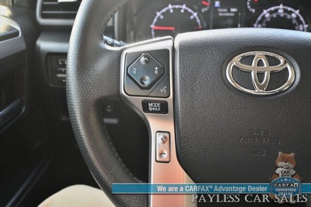 2024 Toyota 4Runner SR5 / 4X4 / Power Driver's Seat / Adaptive Cruise Control / Lane Departure & Blind Spot / 3rd Row / Seats 7 / Apple CarPlay & Android Auto / Back Up Camera / Keyless Entry & Start / Tow Pkg / Block Heater / 1-Owner Anchorage AK