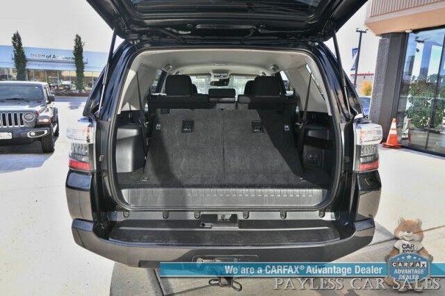 2024 Toyota 4Runner SR5 / 4X4 / Power Driver's Seat / Adaptive Cruise Control / Lane Departure & Blind Spot / 3rd Row / Seats 7 / Apple CarPlay & Android Auto / Back Up Camera / Keyless Entry & Start / Tow Pkg / Block Heater / 1-Owner Anchorage AK