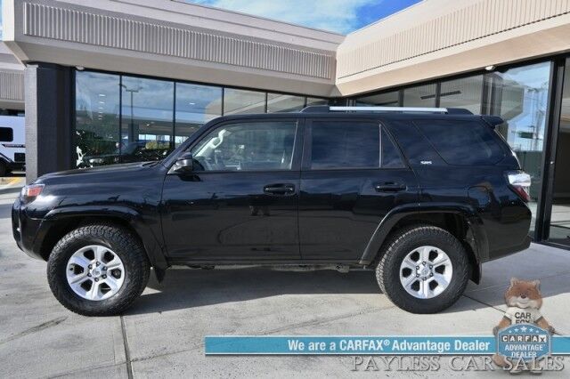 2024 Toyota 4Runner SR5 / 4X4 / Power Driver's Seat / Adaptive Cruise Control / Lane Departure & Blind Spot / 3rd Row / Seats 7 / Apple CarPlay & Android Auto / Back Up Camera / Keyless Entry & Start / Tow Pkg / Block Heater / 1-Owner Anchorage AK