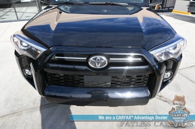 2024 Toyota 4Runner SR5 / 4X4 / Power Driver's Seat / Adaptive Cruise Control / Lane Departure & Blind Spot / 3rd Row / Seats 7 / Apple CarPlay & Android Auto / Back Up Camera / Keyless Entry & Start / Tow Pkg / Block Heater / 1-Owner Anchorage AK