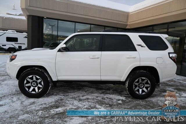 2024 Toyota 4Runner TRD Off Road / 4X4 / 4.0L V6 / Power Driver's Seat / Adaptive Cruise / Lane Departure & Blind Spot Alert / Apple CarPlay & Android Auto / Back Up Camera / Keyless Entry & Start / Alloy Wheels / Tow Pkg / 1-Owner Anchorage AK 2024 Toyota 4Runner TRD Off Road / 4X4 / 4.0L V6 / Power Driver's Seat / Adaptive Cruise / Lane Departure & Blind Spot Alert / Apple CarPlay & Android Auto / Back Up Camera / Keyless Entry & Start / Alloy Wheels / Tow Pkg / 1-Owner Anchorage AK