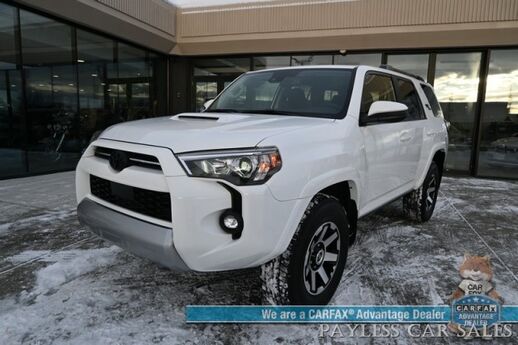 2024 Toyota 4Runner TRD Off Road / 4X4 / 4.0L V6 / Power Driver's Seat / Adaptive Cruise / Lane Departure & Blind Spot Alert / Apple CarPlay & Android Auto / Back Up Camera / Keyless Entry & Start / Alloy Wheels / Tow Pkg / 1-Owner Anchorage AK