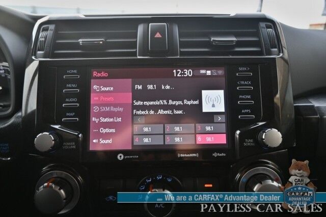 2024 Toyota 4Runner TRD Off Road / 4X4 / 4.0L V6 / Power Driver's Seat / Adaptive Cruise / Lane Departure & Blind Spot Alert / Apple CarPlay & Android Auto / Back Up Camera / Keyless Entry & Start / Alloy Wheels / Tow Pkg / 1-Owner Anchorage AK 2024 Toyota 4Runner TRD Off Road / 4X4 / 4.0L V6 / Power Driver's Seat / Adaptive Cruise / Lane Departure & Blind Spot Alert / Apple CarPlay & Android Auto / Back Up Camera / Keyless Entry & Start / Alloy Wheels / Tow Pkg / 1-Owner Anchorage AK