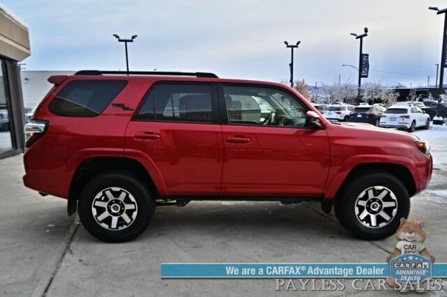 2024 Toyota 4Runner TRD Off Road / 4X4 / 4.0L V6 / Power Driver's Seat / Adaptive Cruise / Lane Departure & Blind Spot Alert / Apple CarPlay & Android Auto / Back Up Camera / Keyless Entry & Start / Alloy Wheels / Tow Pkg / 1-Owner Anchorage AK 2024 Toyota 4Runner TRD Off Road / 4X4 / 4.0L V6 / Power Driver's Seat / Adaptive Cruise / Lane Departure & Blind Spot Alert / Apple CarPlay & Android Auto / Back Up Camera / Keyless Entry & Start / Alloy Wheels / Tow Pkg / 1-Owner Anchorage AK