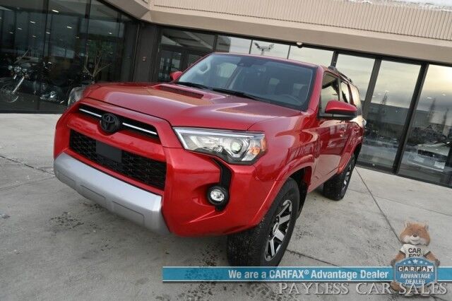 2024 Toyota 4Runner TRD Off Road / 4X4 / 4.0L V6 / Power Driver's Seat / Adaptive Cruise / Lane Departure & Blind Spot Alert / Apple CarPlay & Android Auto / Back Up Camera / Keyless Entry & Start / Alloy Wheels / Tow Pkg / 1-Owner Anchorage AK 2024 Toyota 4Runner TRD Off Road / 4X4 / 4.0L V6 / Power Driver's Seat / Adaptive Cruise / Lane Departure & Blind Spot Alert / Apple CarPlay & Android Auto / Back Up Camera / Keyless Entry & Start / Alloy Wheels / Tow Pkg / 1-Owner Anchorage AK