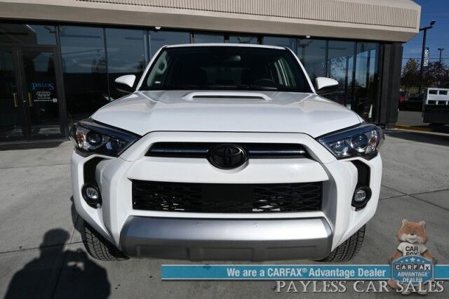 2024 Toyota 4Runner TRD Off Road / 4X4 / 4.0L V6 / Power Driver's Seat / Adaptive Cruise / Lane Departure & Blind Spot Alert / Bluetooth / Back Up Camera / Keyless Entry & Start / Alloy Wheels / Tow Pkg / 1-Owner Anchorage AK
